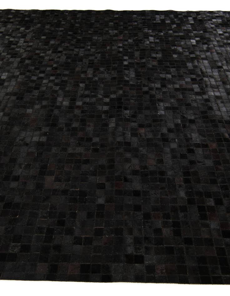 Detail image of  8' 1 x 9' 11 Cowhide Stocks Rug