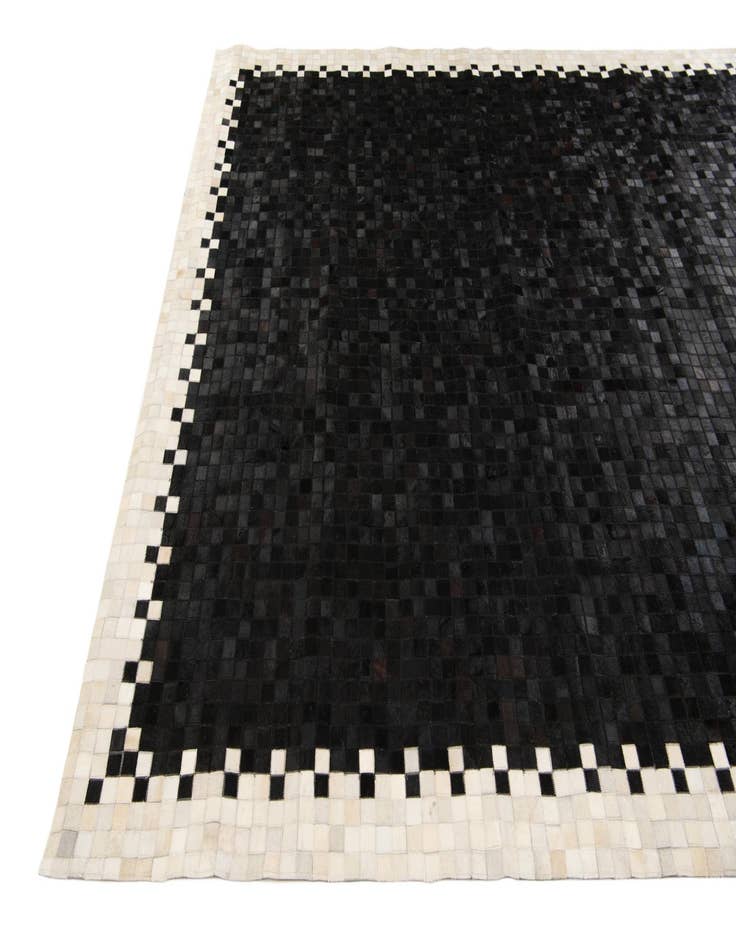 Detail image of  8' 2 x 9' 11 Cowhide Stocks Rug