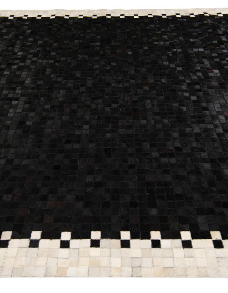 Detail image of  8' 2 x 9' 11 Cowhide Stocks Rug