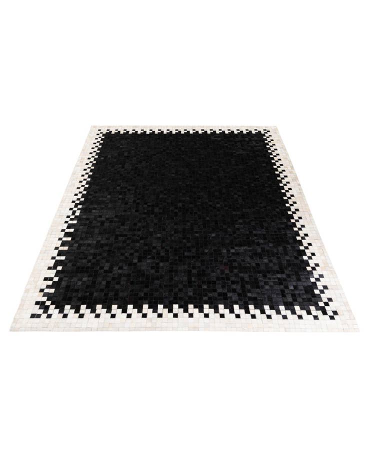 Detail image of  8' 1 x 9' 11 Cowhide Stocks Rug