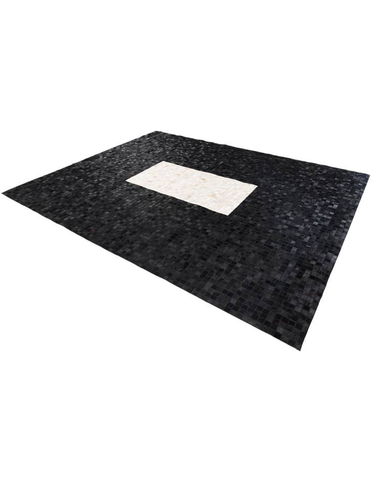 Detail image of  8' 1 x 9' 11 Cowhide Stocks Rug