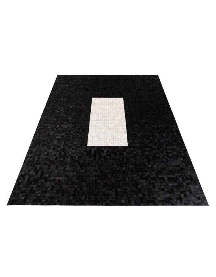 Detail image of  8' 1 x 10' Cowhide Stocks Rug