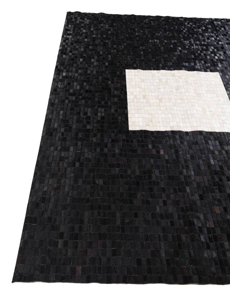 Detail image of  8' 1 x 10' Cowhide Stocks Rug