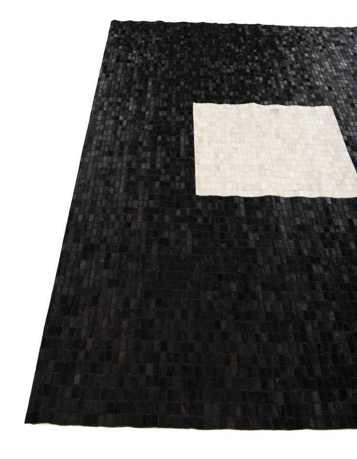 Detail image of  7' 11 x 9' 10 Cowhide Stocks Rug