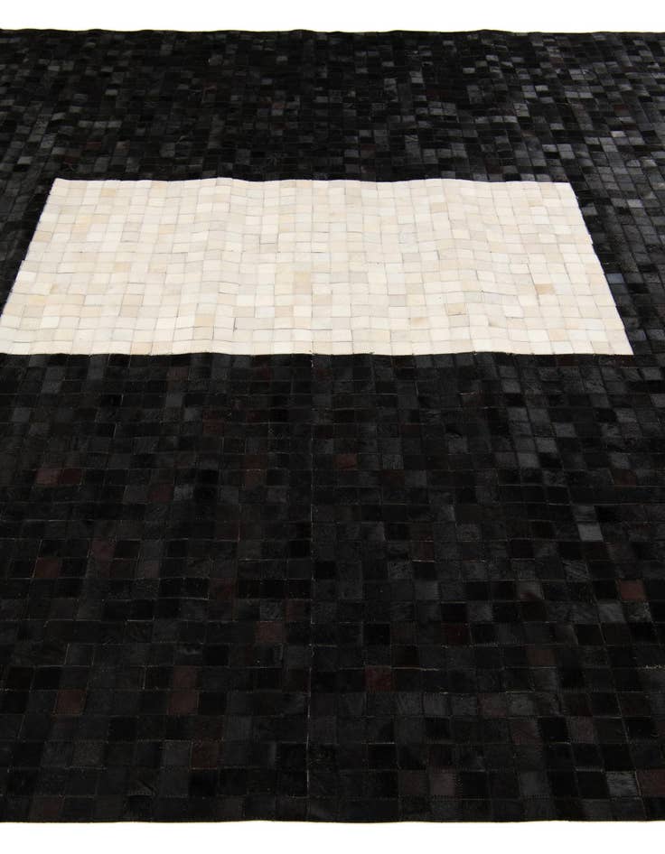 Detail image of  8' 2 x 9' 10 Cowhide Stocks Rug