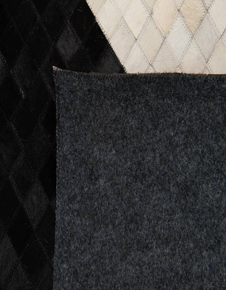 Detail image of  8' 2 x 9' 10 Cowhide Stocks Rug