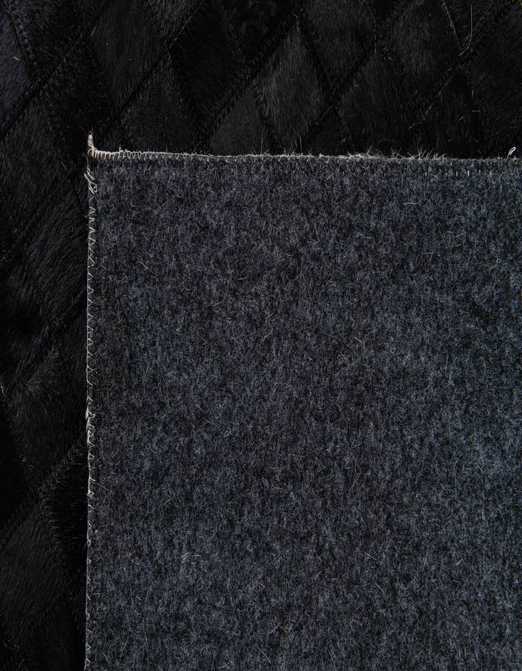 Detail image of  8' 2 x 10' Cowhide Stocks Rug