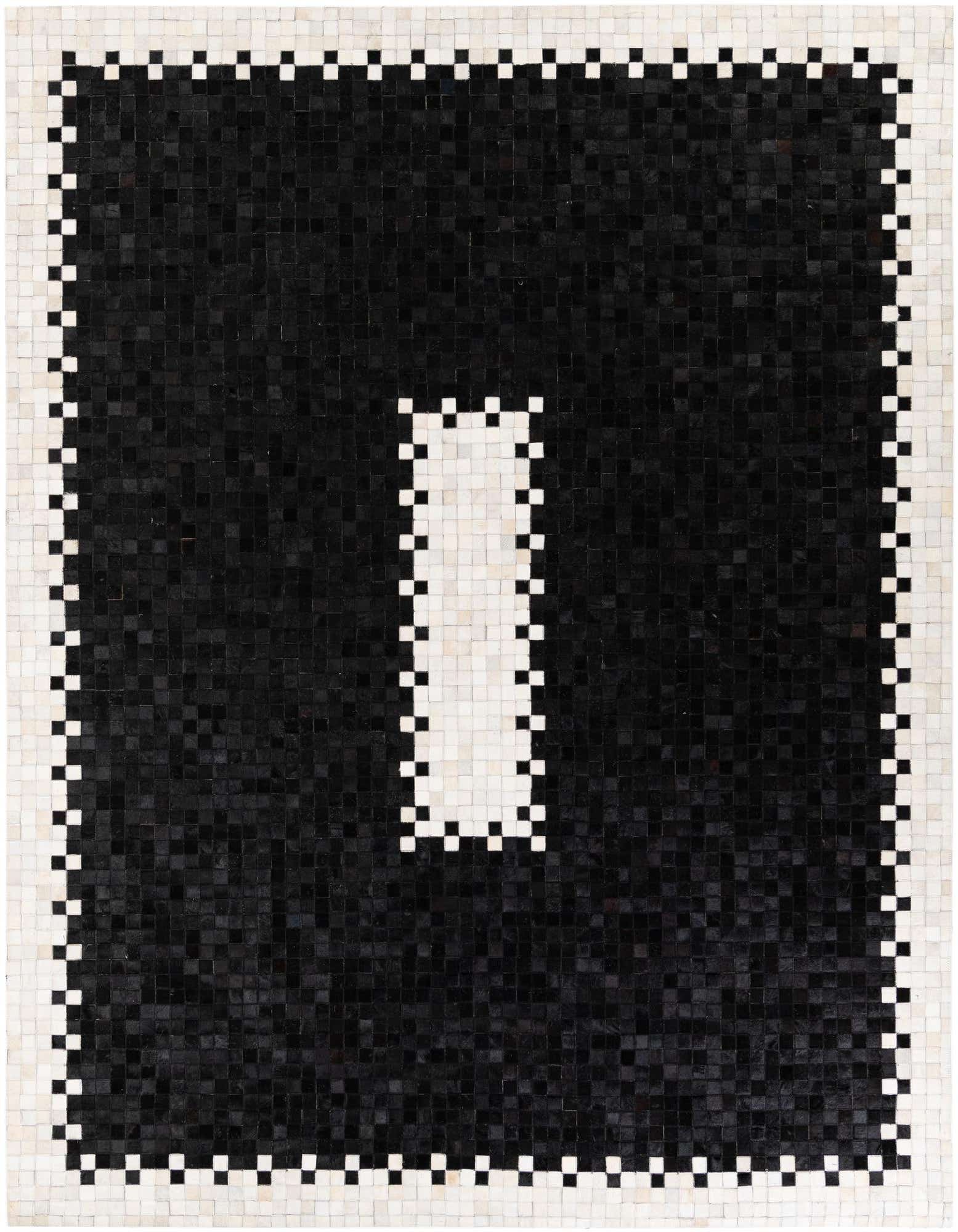 Primary image  8' 2 x 10' Cowhide Stocks Rug