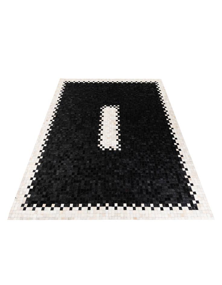 Detail image of  8' 1 x 10' Cowhide Stocks Rug