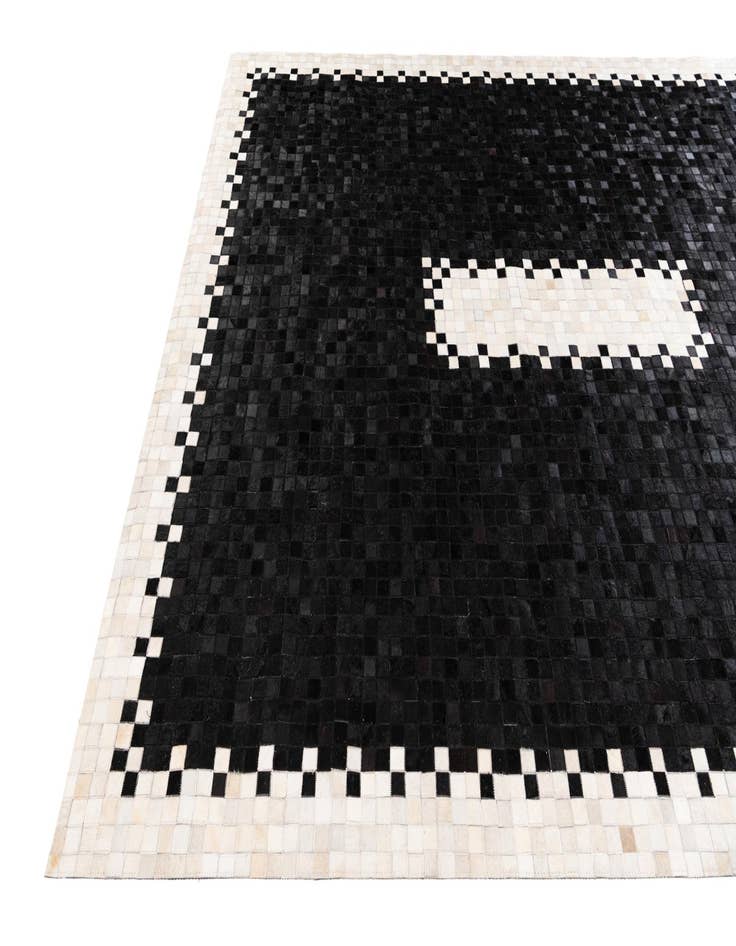 Detail image of  8' 1 x 10' Cowhide Stocks Rug