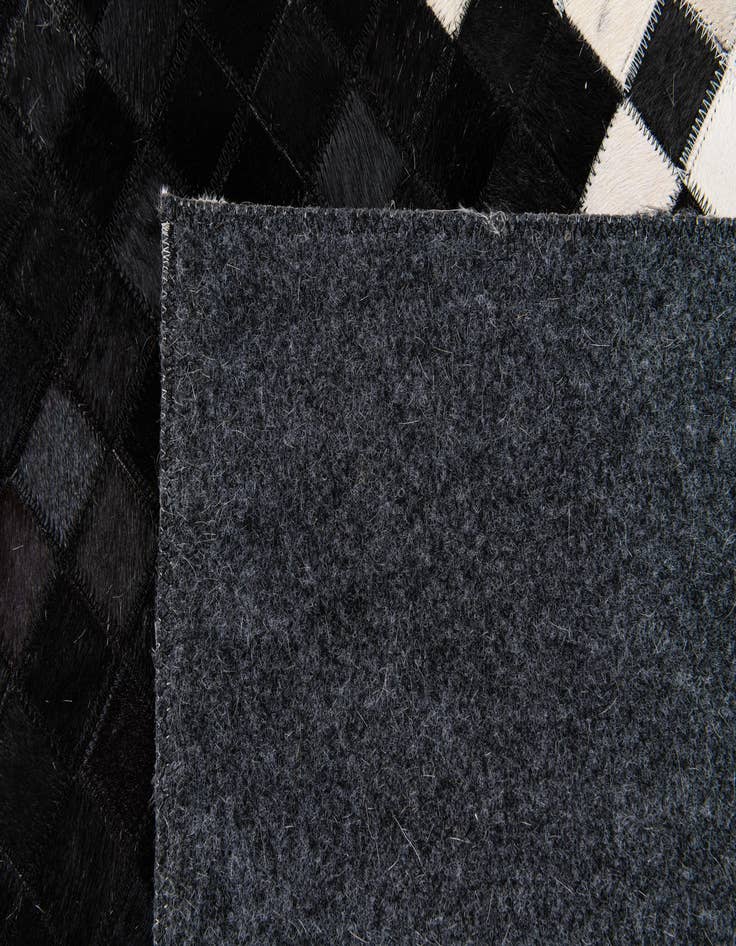 Detail image of  8' 1 x 10' Cowhide Stocks Rug