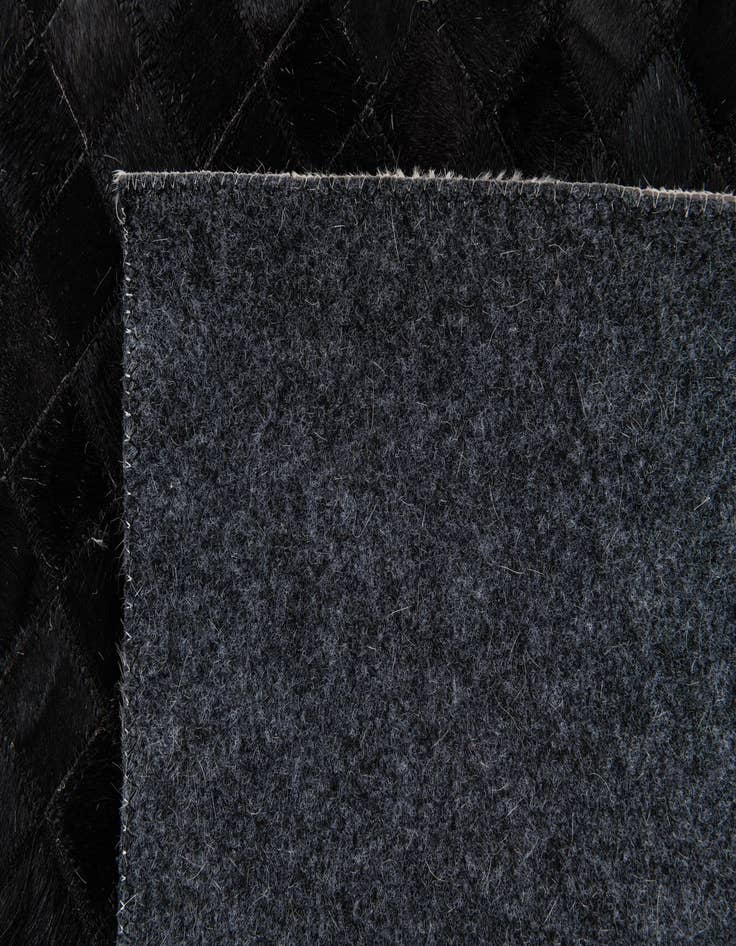 Detail image of  8' 1 x 9' 11 Cowhide Stocks Rug