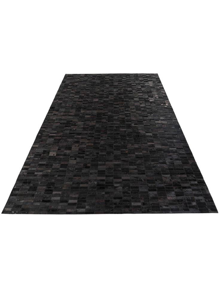 Detail image of  6' x 9' Cowhide Stocks Rug