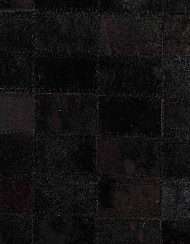 Detail image of  6' x 9' Cowhide Stocks Rug