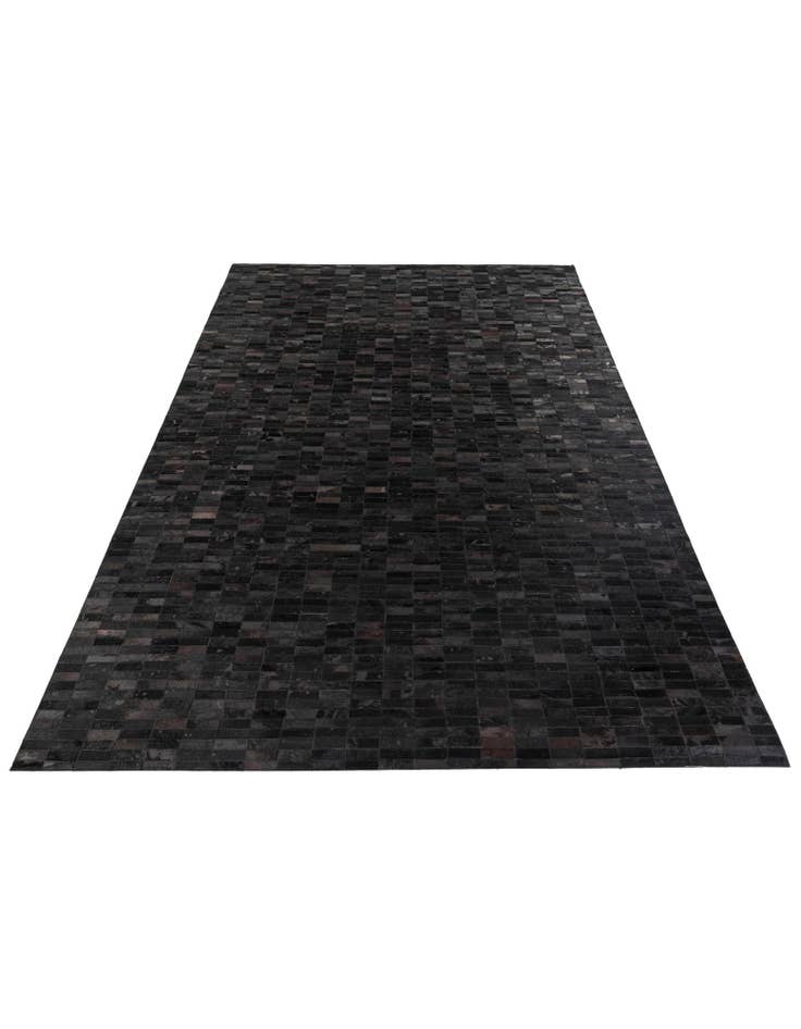 Detail image of  6' x 9' Cowhide Stocks Rug