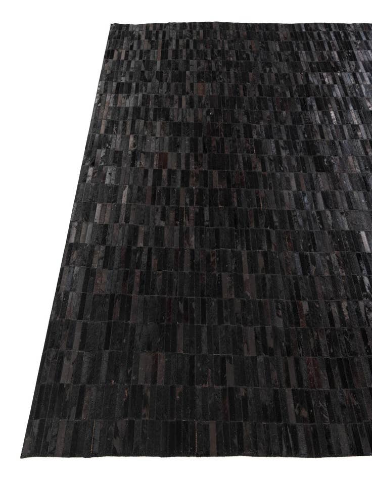 Detail image of  6' x 9' Cowhide Stocks Rug