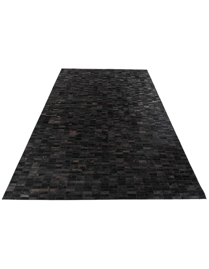 Detail image of  5' 11 x 9' Cowhide Stocks Rug