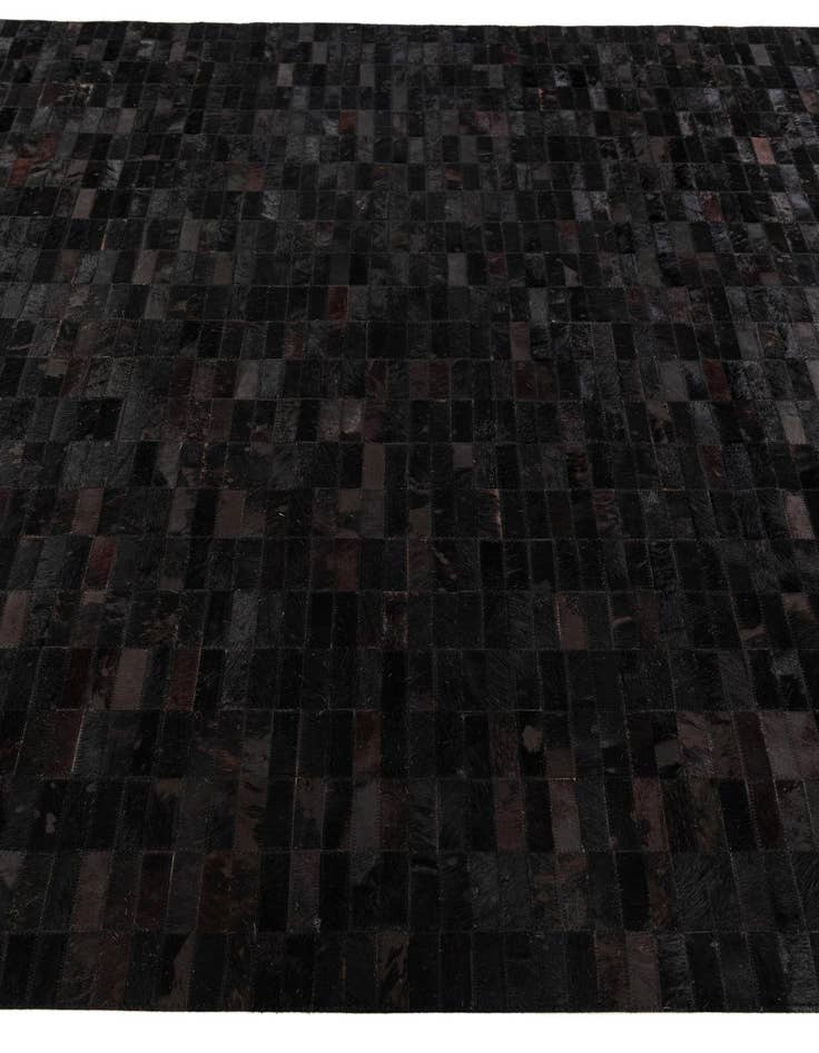 Detail image of  5' 11 x 9' Cowhide Stocks Rug