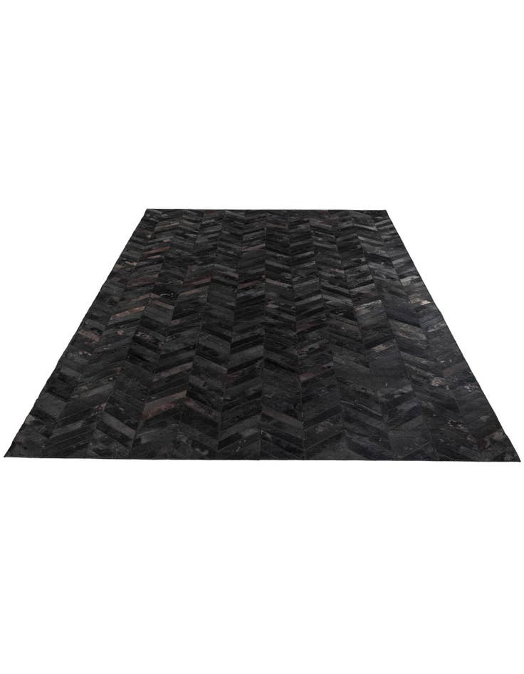 Detail image of  6' x 9' Cowhide Stocks Rug