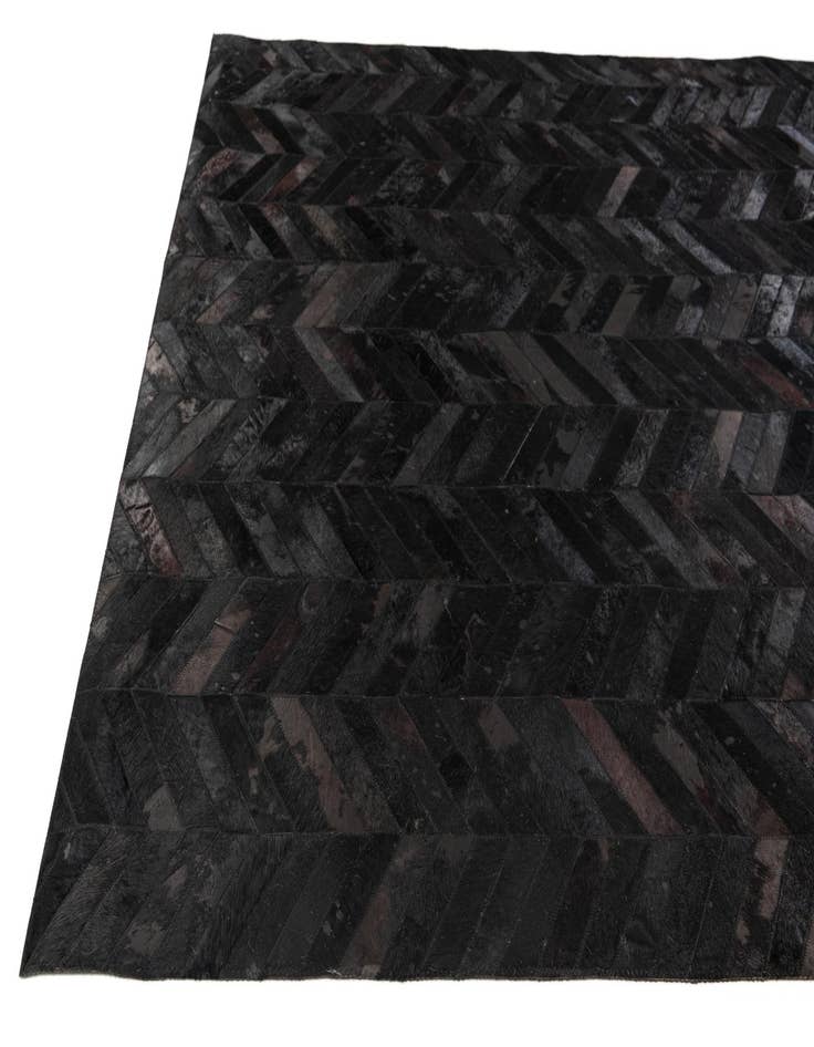 Detail image of  6' x 9' Cowhide Stocks Rug
