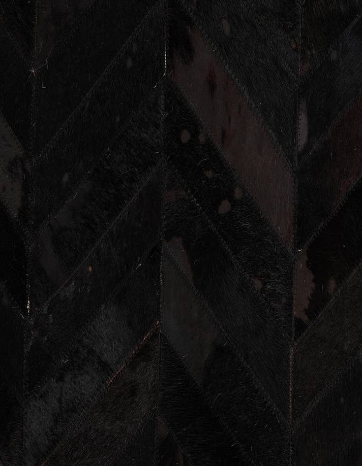 Detail image of  6' x 9' Cowhide Stocks Rug