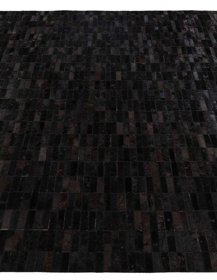 Detail image of  5' 11 x 9' Cowhide Stocks Rug