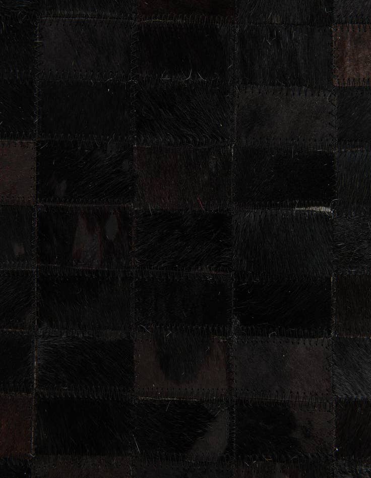 Detail image of  5' 11 x 9' Cowhide Stocks Rug
