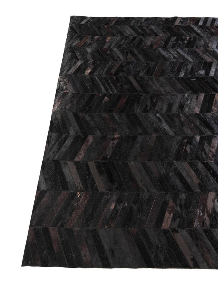 Detail image of  6' x 8' 10 Cowhide Stocks Rug
