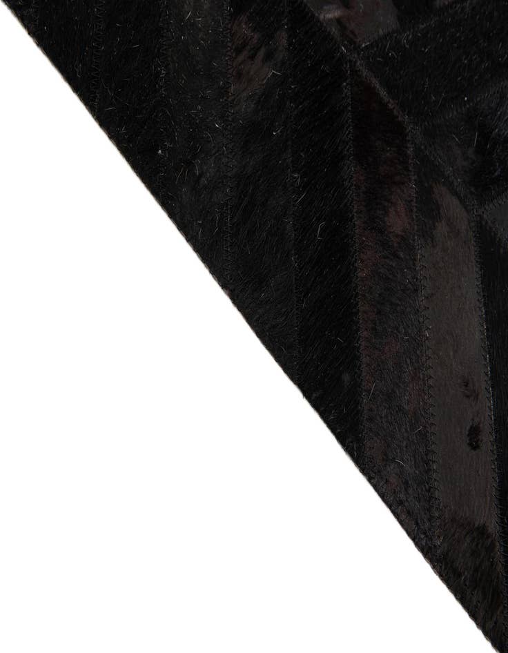 Detail image of  6' x 9' Cowhide Stocks Rug