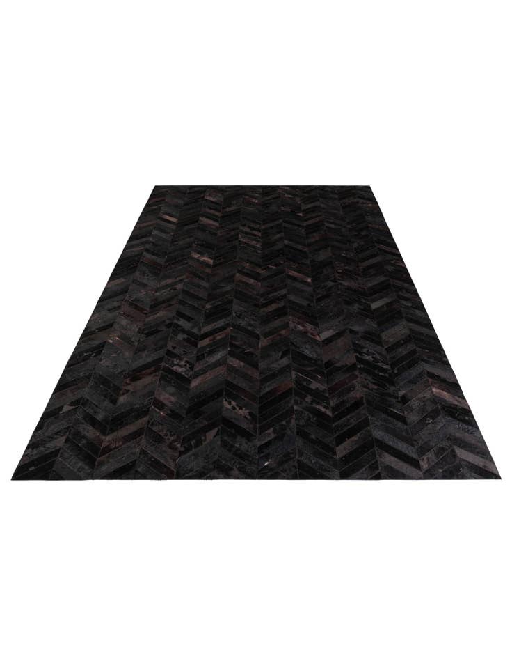 Detail image of  6' x 9' Cowhide Stocks Rug