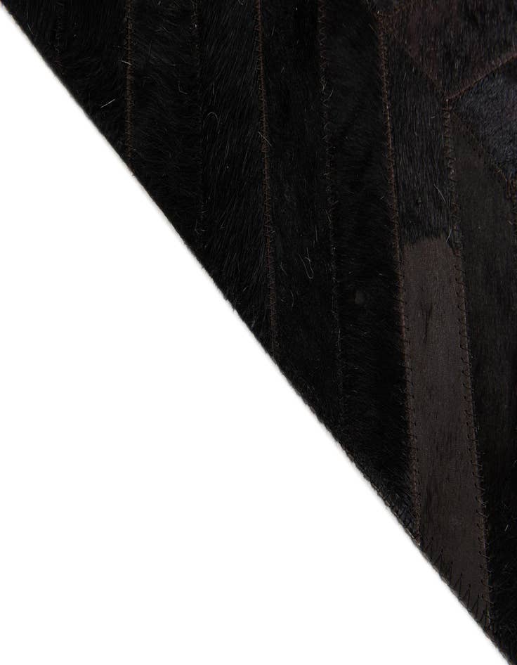 Detail image of  6' x 9' Cowhide Stocks Rug