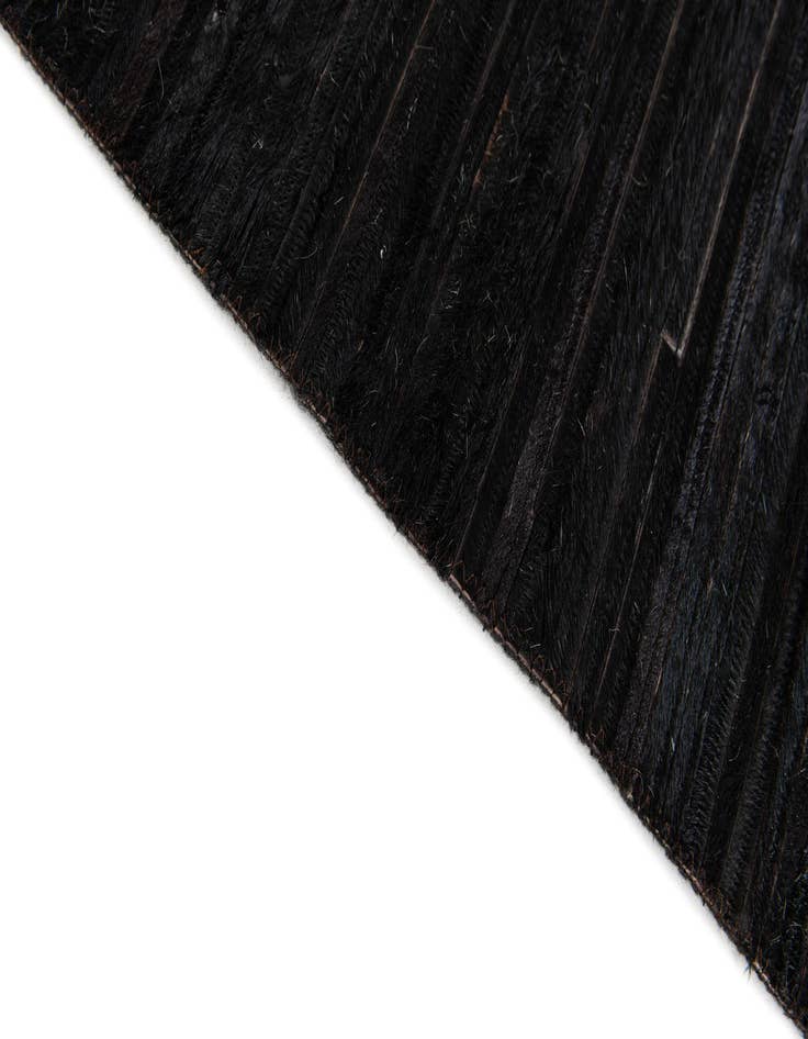 Detail image of  5' x 8' Cowhide Stocks Rug