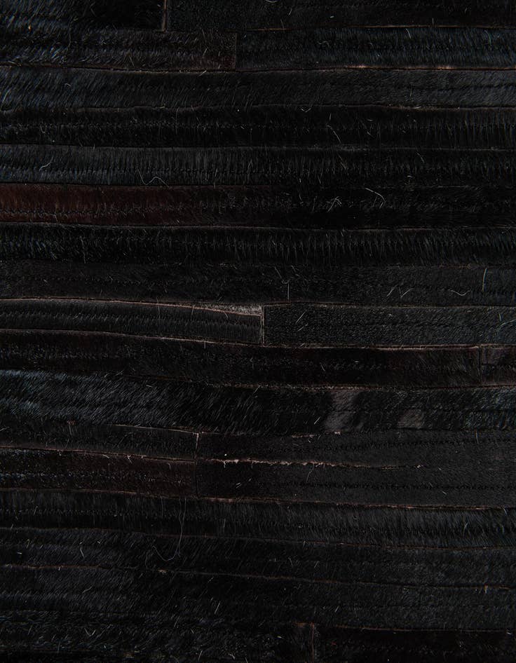 Detail image of  5' x 8' Cowhide Stocks Rug