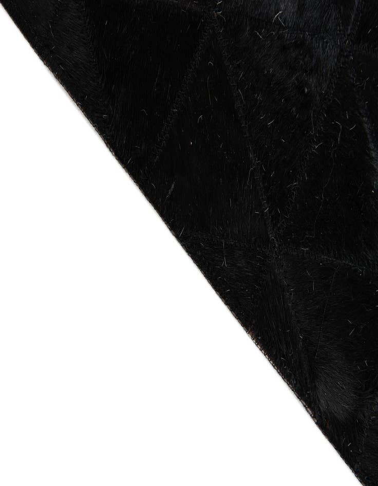 Detail image of  5' x 8' Cowhide Stocks Rug