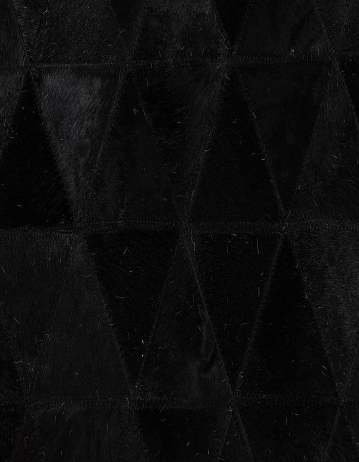 Detail image of  5' x 8' Cowhide Stocks Rug