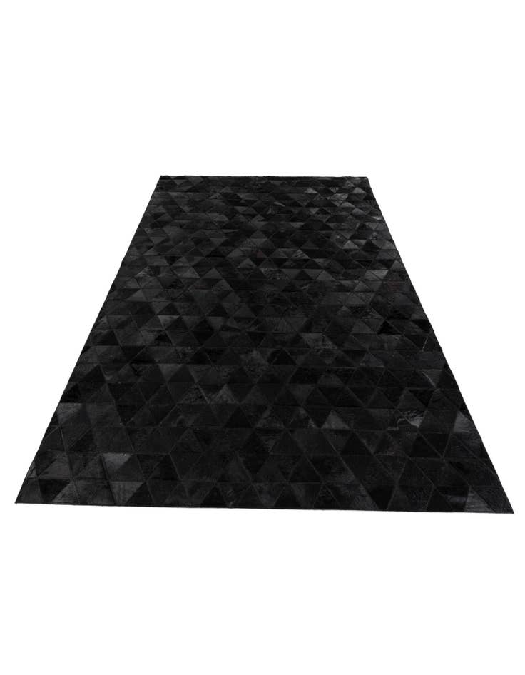 Detail image of  5' 1 x 8' Cowhide Stocks Rug