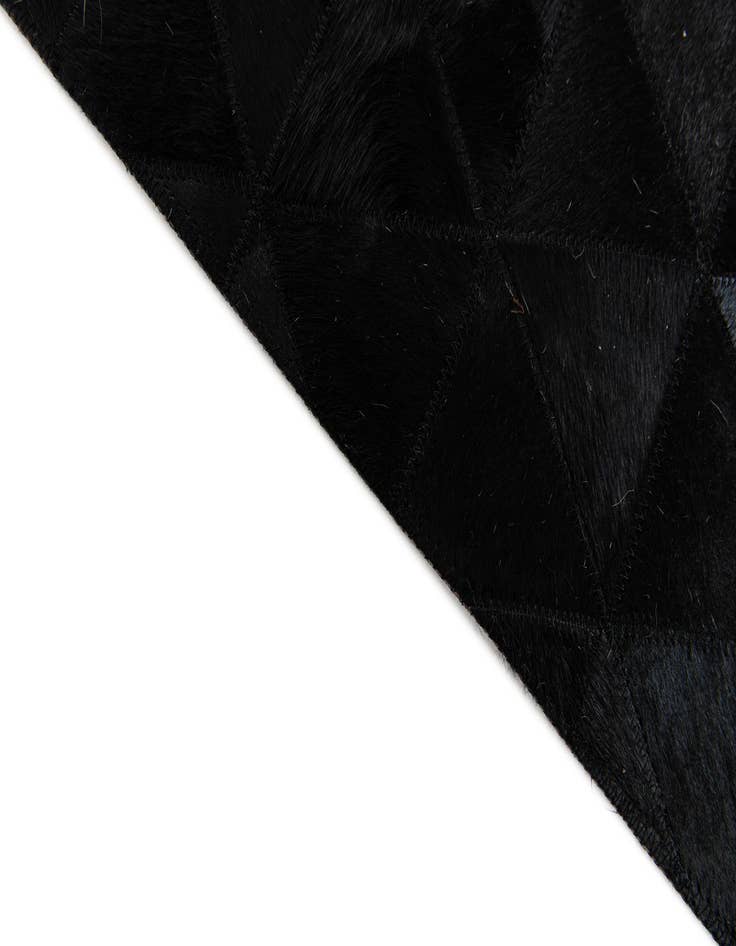 Detail image of  5' 1 x 8' Cowhide Stocks Rug