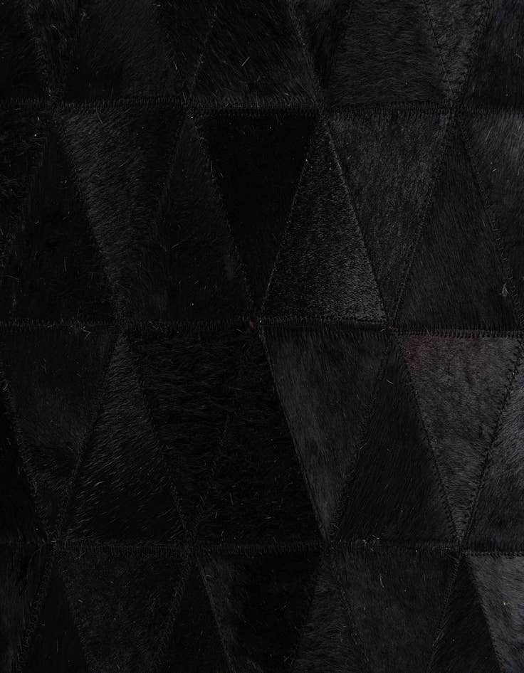 Detail image of  5' 1 x 8' Cowhide Stocks Rug