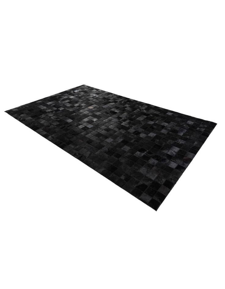 Detail image of  4' 11 x 7' 11 Cowhide Stocks Rug