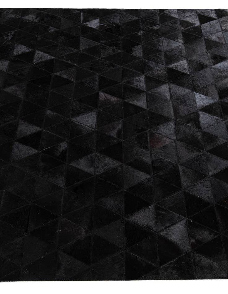 Detail image of  5' x 8' Cowhide Stocks Rug