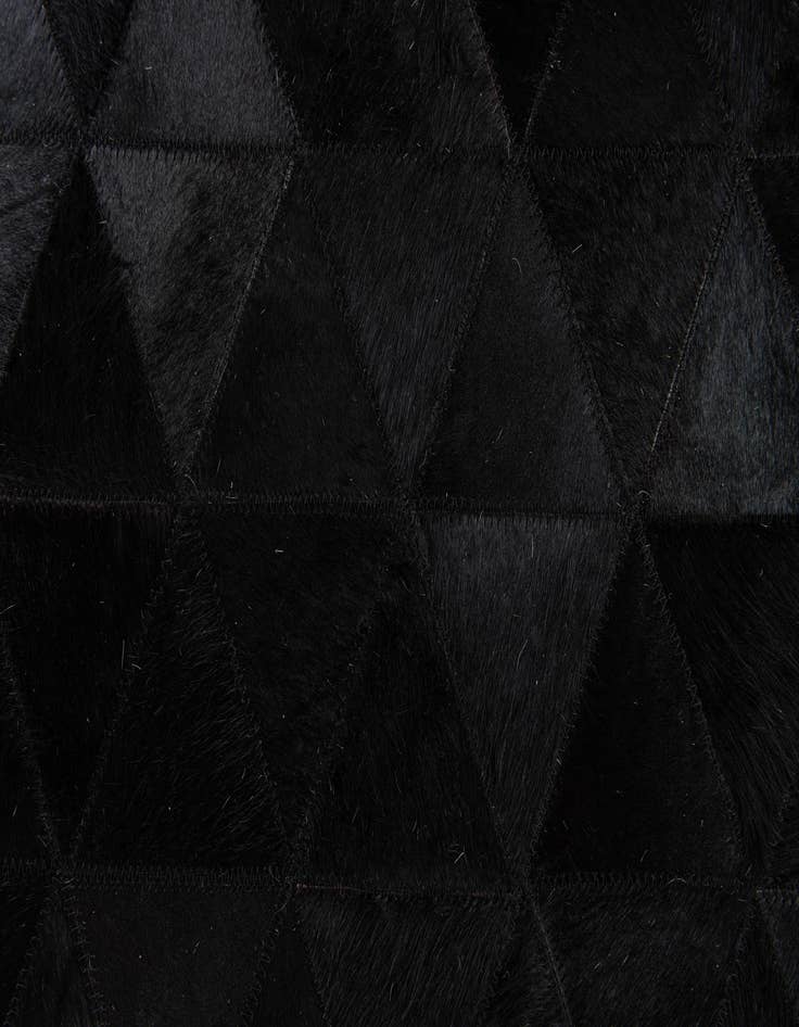 Detail image of  5' x 8' Cowhide Stocks Rug