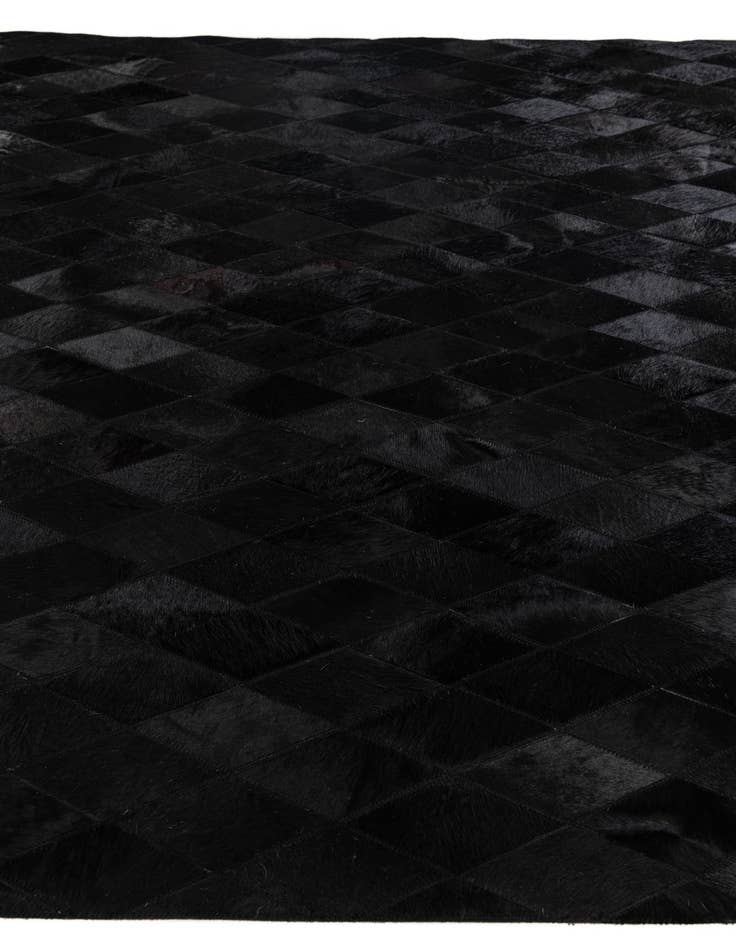 Detail image of  5' 7 x 7' 11 Cowhide Stocks Rug