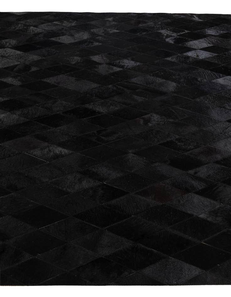 Detail image of  5' 7 x 7' 11 Cowhide Stocks Rug