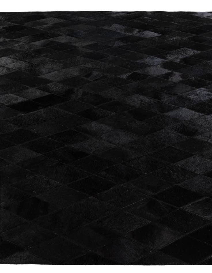 Detail image of  5' 7 x 7' 11 Cowhide Stocks Rug