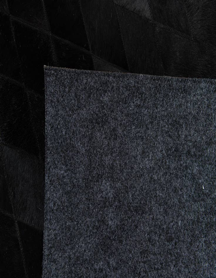 Detail image of  5' 7 x 7' 11 Cowhide Stocks Rug