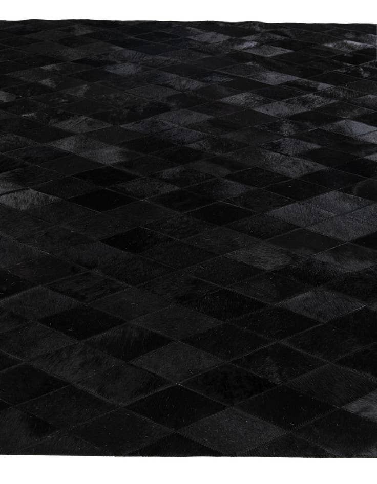 Detail image of  5' 7 x 7' 11 Cowhide Stocks Rug