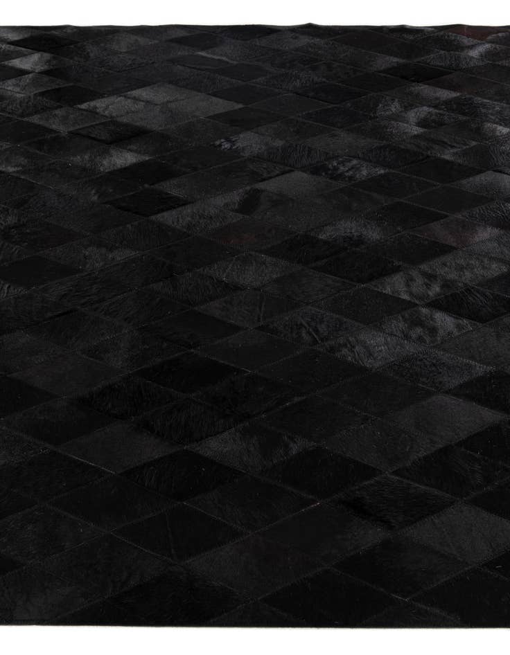 Detail image of  5' 2 x 8' Cowhide Stocks Rug