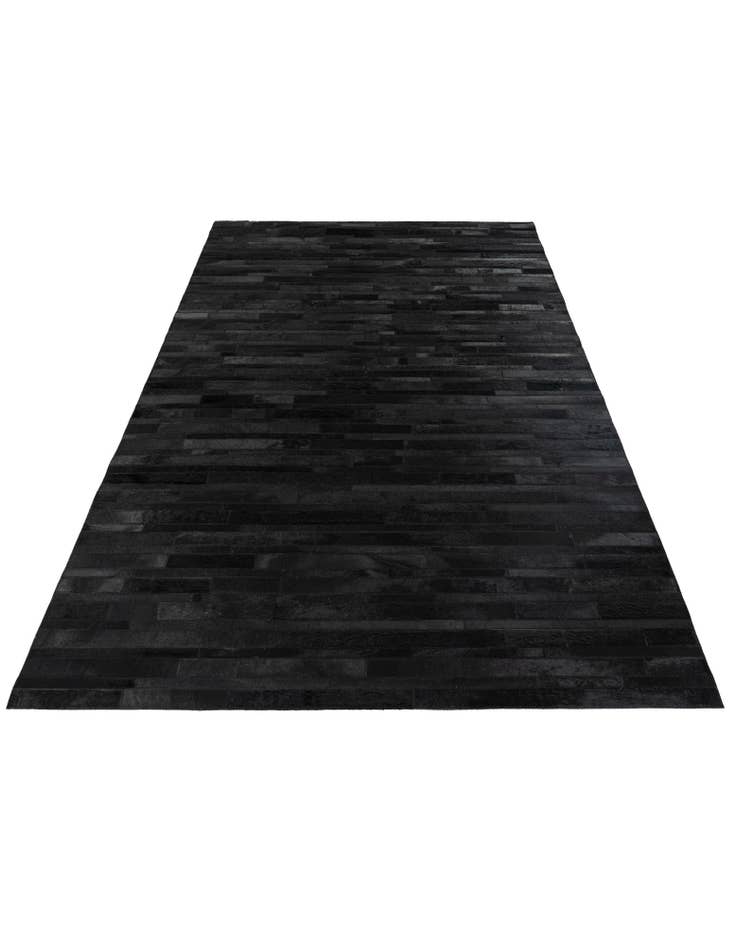 Detail image of  5' x 7' 11 Cowhide Stocks Rug