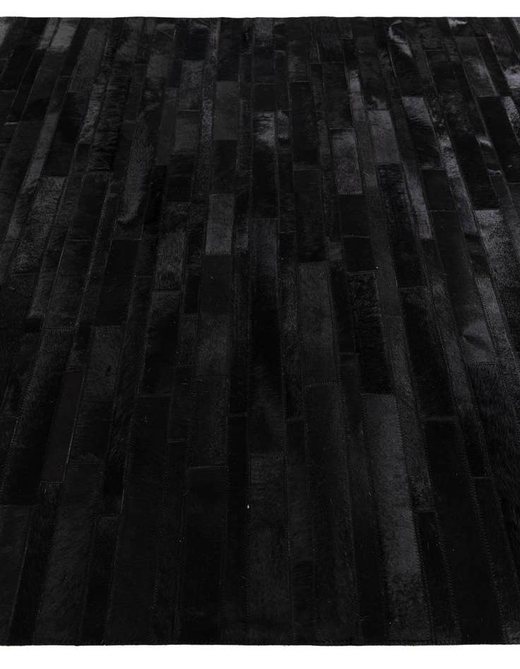 Detail image of  5' x 8' Cowhide Stocks Rug