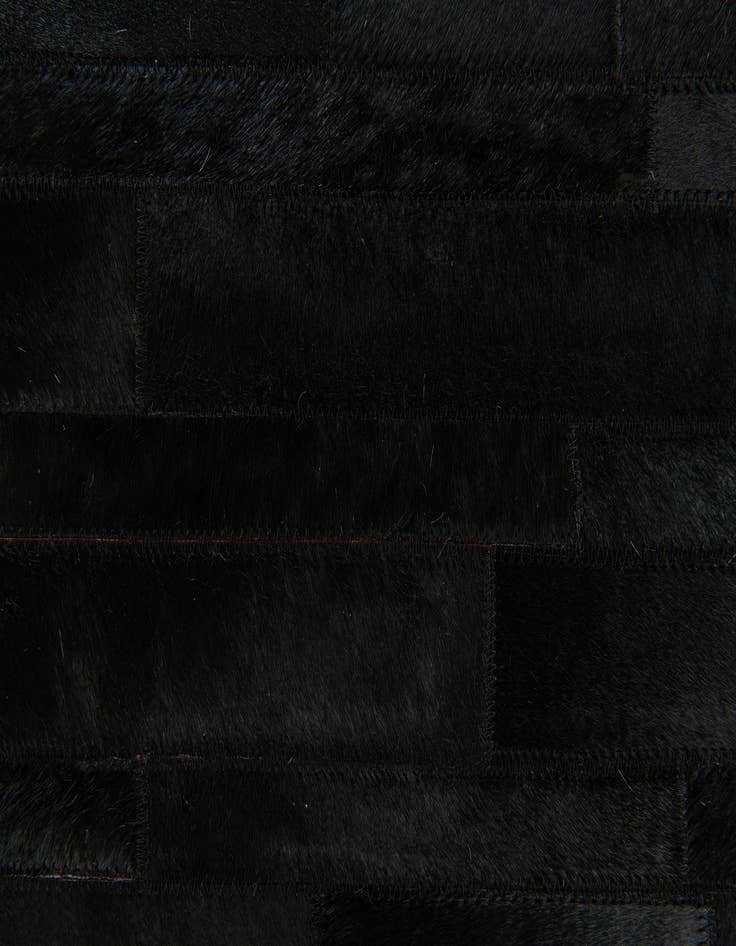 Detail image of  5' x 8' Cowhide Stocks Rug